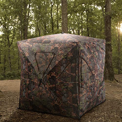 Tangkula Hunting Blinds 2-3 People Portable Pop Up Turkey Hunting ...