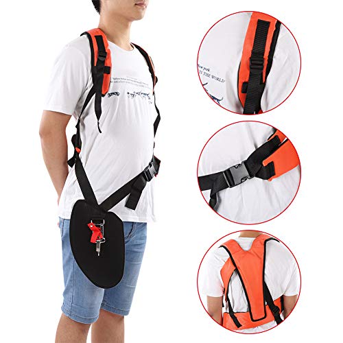 Trimmer Double Shoulder Strap Harness, String Trimmer Full Harness...