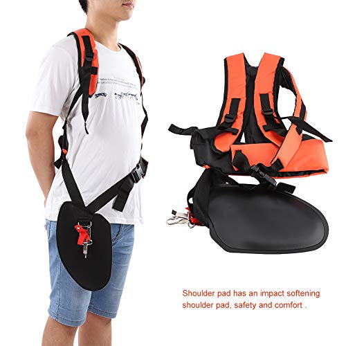 Trimmer Double Shoulder Strap Harness, String Trimmer Full Harness...