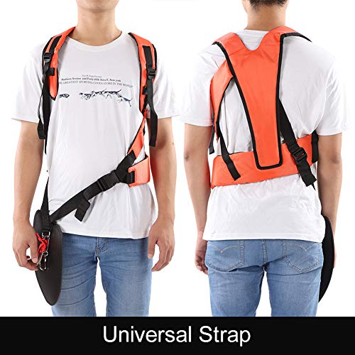 Trimmer Double Shoulder Strap Harness, String Trimmer Full Harness...
