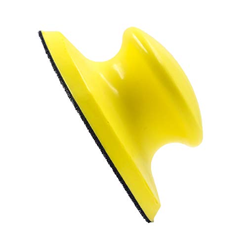 5 Inch Hook and Loop Hand Sanding Block Round Sanding Pad Hook Bac...