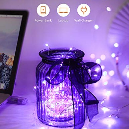 TaoTronics TT-SL213 RGB LED String Lights,Christmas Decorations Li...