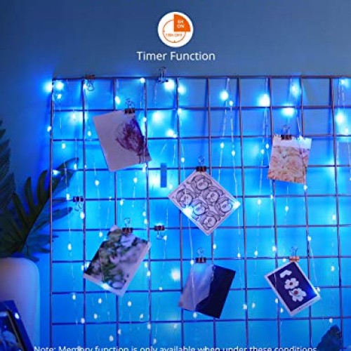 TaoTronics TT-SL213 RGB LED String Lights,Christmas Decorations Li...