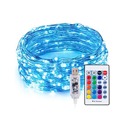 TaoTronics TT-SL213 RGB LED String Lights,Christmas Decorations Li...