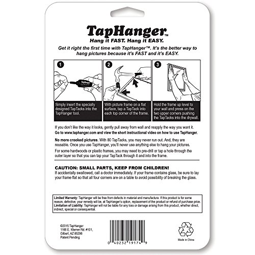 TapHanger Picture Frame Hanging Kit