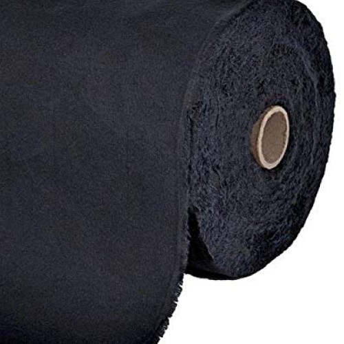 Anti Tarnish Silver Cloth, Black, by The Yard