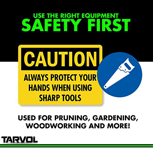 Tarvol Folding Hand Saw Razor Sharp 7 Blade Foldable Compact Ha...