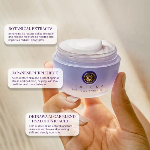 TATCHA The Dewy Skin Cream: Rich Cream to Hydrate, Plump and Prote...