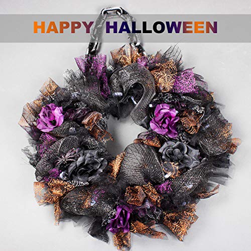3 Spools Halloween Tulle Rolls Tulle Netting Rolls Tulle Fabric Sp...