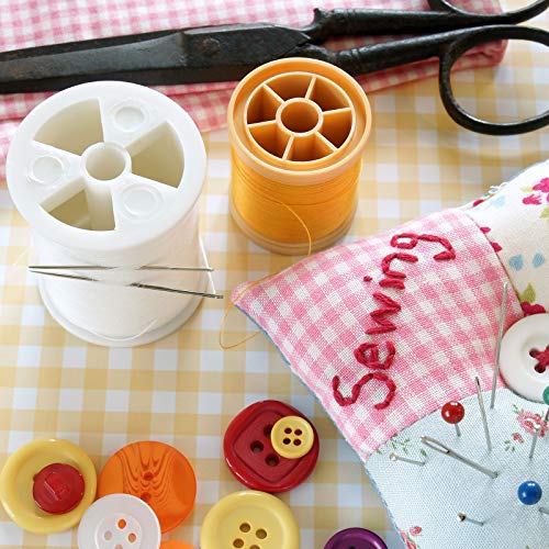 40 Pieces 9.84 x 9.84 Inch Check Print Fabric Plaid Bundle Squares...