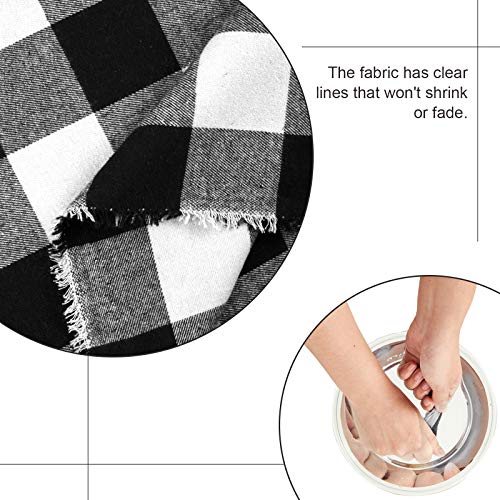 57 x 157.5 Inch Buffalo Plaid Fabrics Gingham Fabric Buffalo Check...