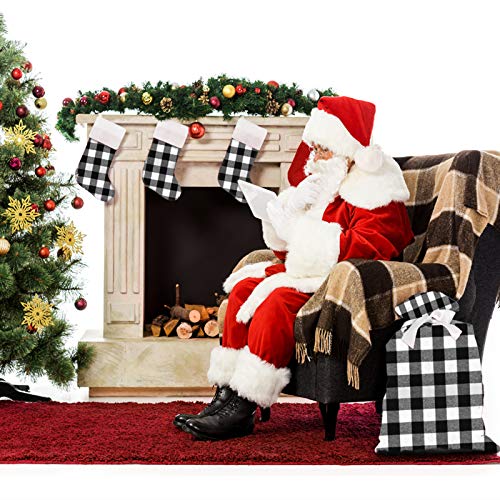 57 x 157.5 Inch Buffalo Plaid Fabrics Gingham Fabric Buffalo Check...