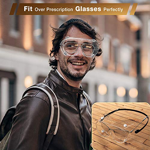 Safety Glasses Tavool Anti Fog Safety Goggles Over Glasses Protect...