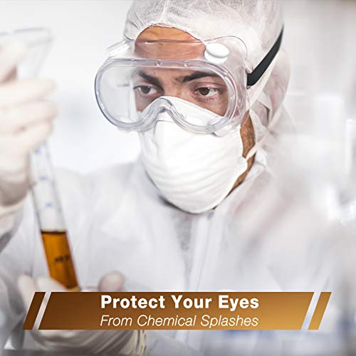 Safety Glasses Tavool Anti Fog Safety Goggles Over Glasses Protect...