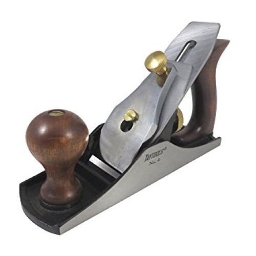 Taytools 469614 Smoothing Bench Hand Plane #4, 9-3/4 Inch Sole, Du...