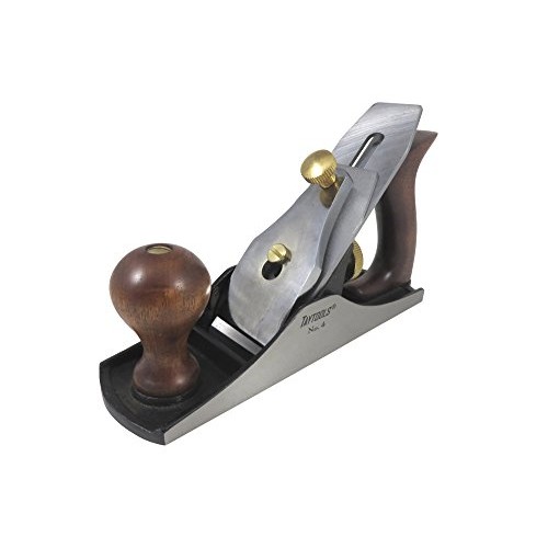 Taytools 469614 Smoothing Bench Hand Plane #4, 9-3/4 Inch Sole, Du...