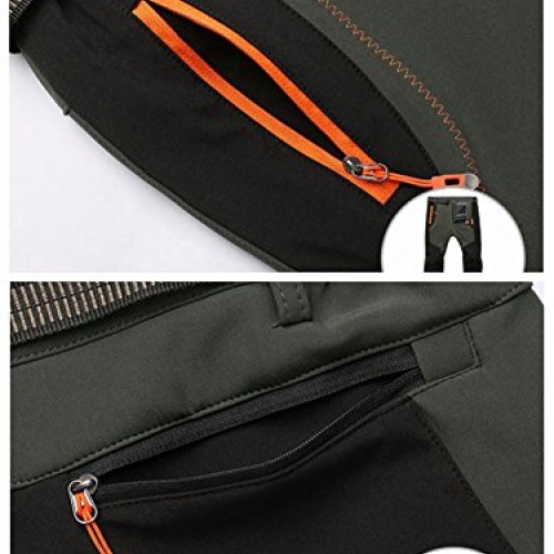 TBMPOY Mens Lightweight Winter Windproof Fleece Lined Snow Ski Pa...