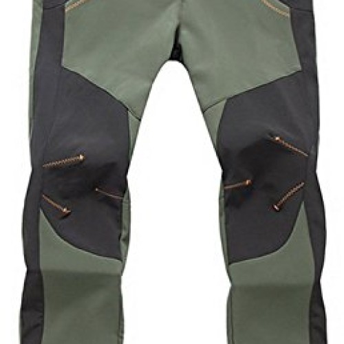 TBMPOY Mens Quick Dry Belted Waterproof Softshell Fleece Ski Pant...