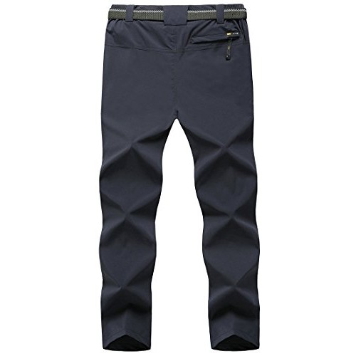 TBMPOY Mens Quick Dry Ripstop Belted Mountain Fishing Cargo Pants...