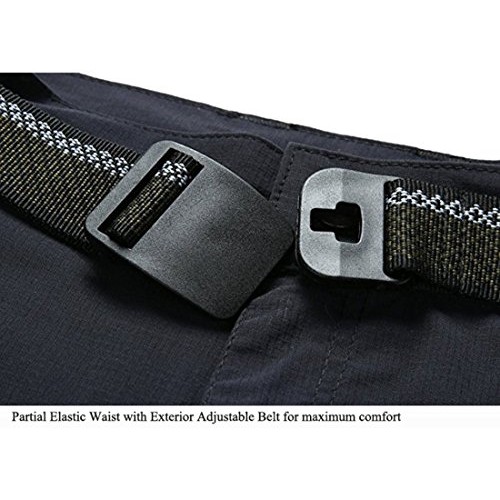 TBMPOY Mens Quick Dry Ripstop Belted Mountain Fishing Cargo Pants...