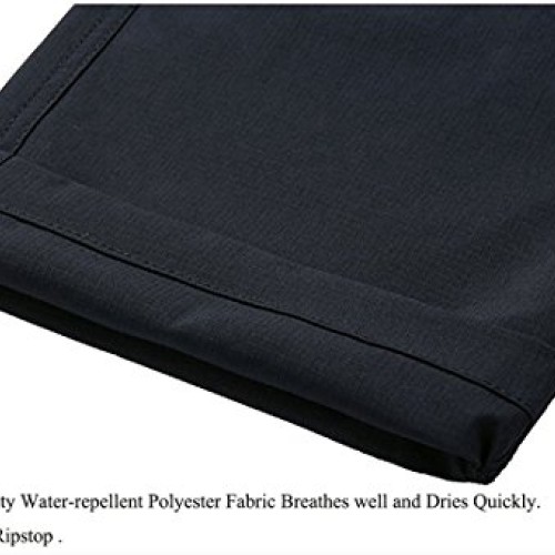 TBMPOY Mens Quick Dry Ripstop Belted Mountain Fishing Cargo Pants...