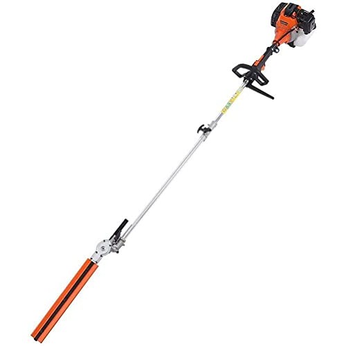 Brush Cutter 52CC 5 in 1 Petrol Hedge Trimmer Gas Powered Chainsaw...