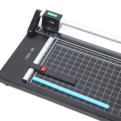 Paper Cutter 14/24/48 Inch Manual Precision Rotary Paper Trimmer f...