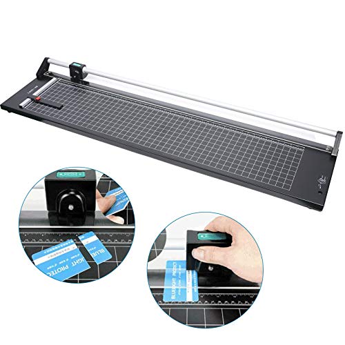 Paper Cutter 14/24/48 Inch Manual Precision Rotary Paper Trimmer f...
