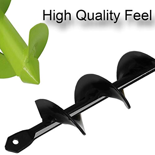 Auger Drill Bit 1.6x9inch & 3x12inch Garden Plant Flower Bulb Auge...