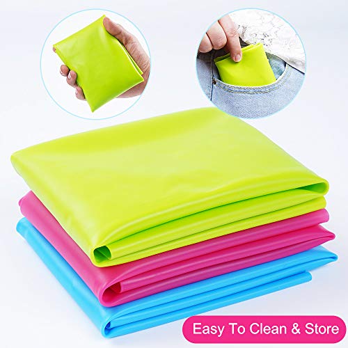 3 Pack Extra Large Silicone Sheets for Crafts, Liquid, Resin Jewel...