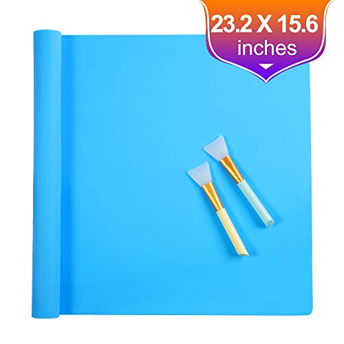 Oversize Silicone Craft mat23.2 in x 15.6 in, Liquid, Resin Jewe...