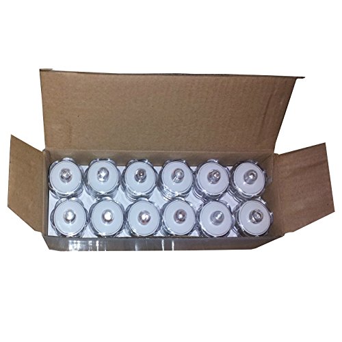 TDLTEK Waterproof Submersible Led Lights Tea Lights for Wedding, P...