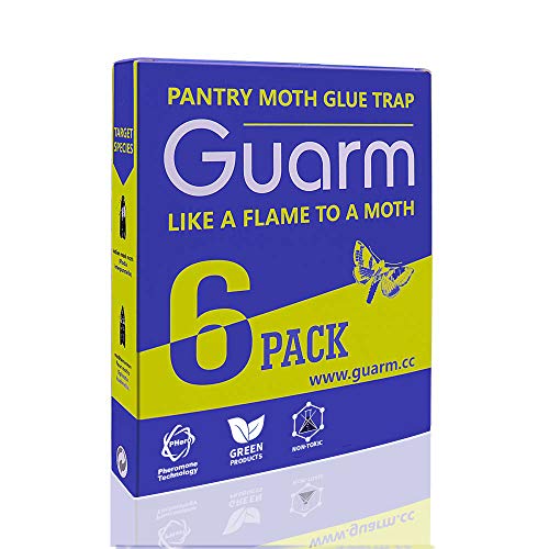 Pantry Moth Traps 6-Pack - Safe Non-Toxic Eco-Friendly Moth Glue T... Pantry Moth Traps 6-Pack - Safe Non-Toxic Eco-Friendly Moth Glue T...