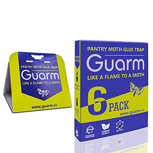 Pantry Moth Traps 6-Pack - Safe Non-Toxic Eco-Friendly Moth Glue T... Pantry Moth Traps 6-Pack - Safe Non-Toxic Eco-Friendly Moth Glue T...