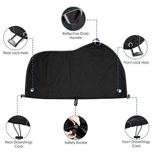 Stationary Bike Cover L Fitted For 1 Bike - Waterproof Outdoor Bic...