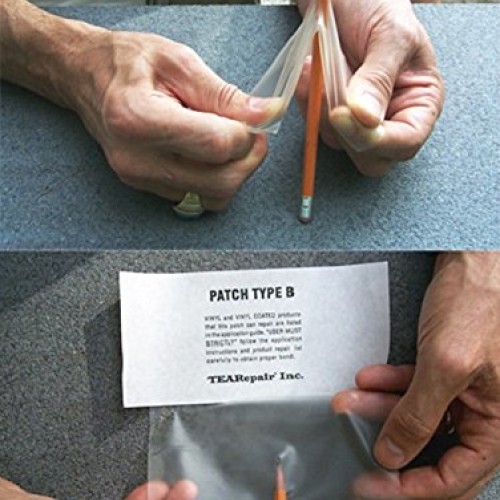 Tear-Aid Vinyl Seat Repair Kit, Blue Box Type B
