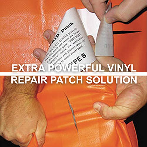 TEAR-AID Vinyl Repair Kit, 3 in x 5 ft Roll, Type B 2 Pack