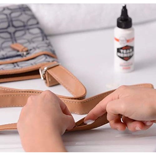 Tear Mender Instant Fabric and Leather Adhesive, 2 oz Bottle, TG-2