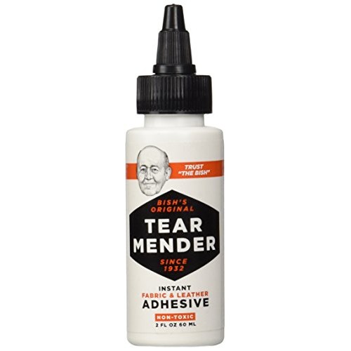 Tear Mender Instant Fabric and Leather Adhesive, 2 oz Bottle, TG-2