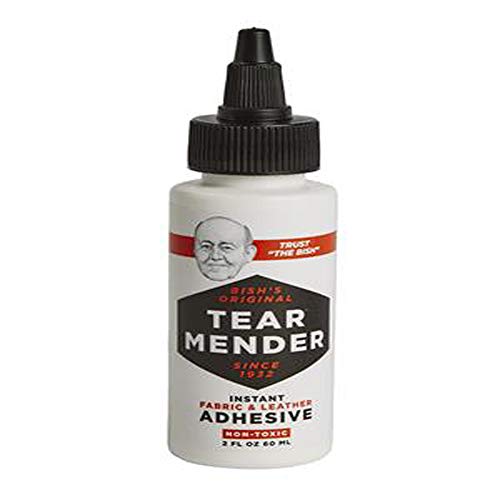 Tear Mender Premium Leather Repair Kit with Patches and Color Refi...