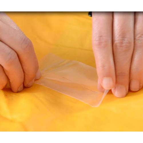 Tear Mender Vinyl Mender Clear Adhesive Patches, 40 Sq. Inches, BR...