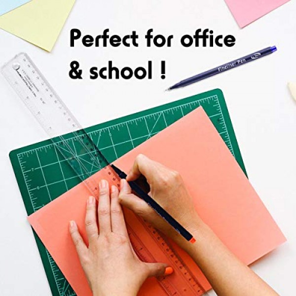 Tebik 45 Pack Journal Planner Pens Colored Pens, 40 Assorted Color...