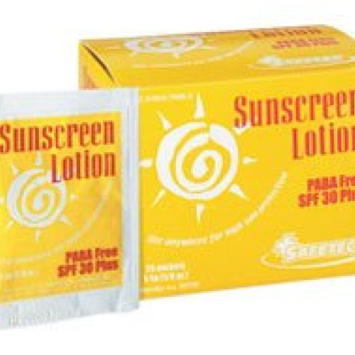 Safetec Sunscreen Lotion 3.5 gram Packets SPF 30 - Box of 25