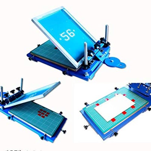 TECHTONGDA 3D Screen Printing Machine Micro-Registration Silk Scre...