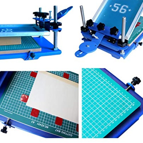 TECHTONGDA 3D Screen Printing Machine Micro-Registration Silk Scre...