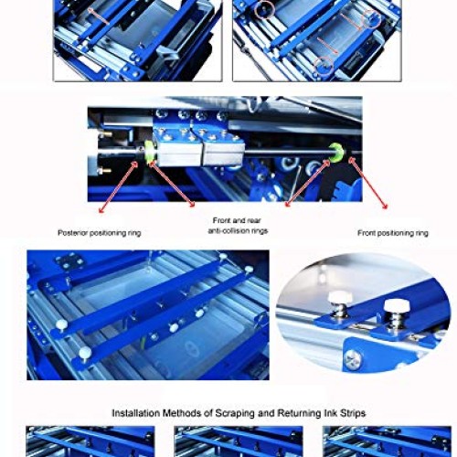 TECHTONGDA Cylinder Screen Printing Machine Cylindrical Silk Scree...