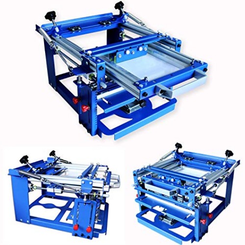 TECHTONGDA Cylinder Screen Printing Machine Cylindrical Silk Scree...