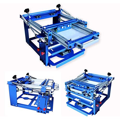 TECHTONGDA Cylinder Screen Printing Machine Cylindrical Silk Scree...