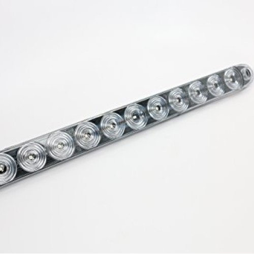 15 Clear Red Multi-function Stop Turn Tail Marker Trailer Light L...