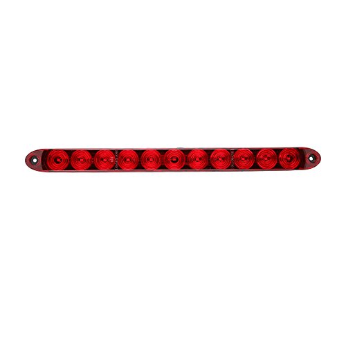 15 Red Multi-function Stop Turn Tail Marker Trailer Light LED Bar...